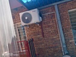 Alliance Air Comfee midwall split air conditioner installed