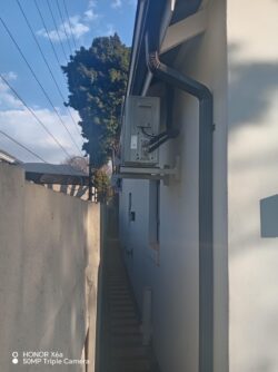 Jetair midwall split air conditioner installed